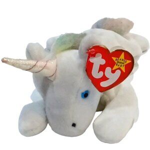 Vintage Rare Retired Ty Beanie Baby "Mystic" The Unicorn 1993 or 1994 Tag Errors